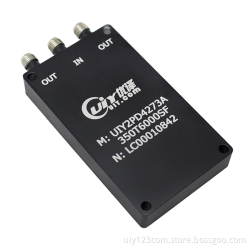 UHF 350~6000MHz RF 2 Power Divider 2 Output 1 Input